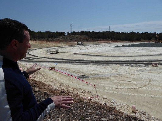 La primera piedra del Estadio de Atletismo de La Nucía será el 31 de mayo
