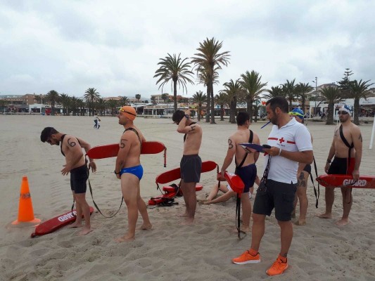 Cruz Roja recupera la contrata de vigilancia de las playas de Dénia