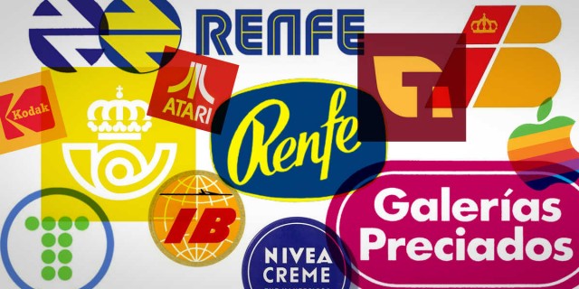 ¿Se puede saber cómo era la España de los 60s, 70s y 80s a través de los logos de la época?
