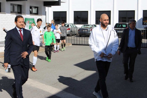 Presentación Simone Zaza con el Valencia CF