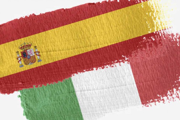 España e Italia, dos caras de la misma moneda 
