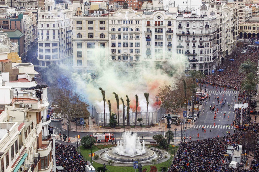 Las Fallas suman una mascletà extra que se emitirá en streaming por todo el mundo 