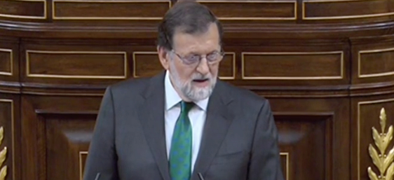 El Ibex 35 se asienta sobre los 9.600 puntos en pleno debate de la moción de censura