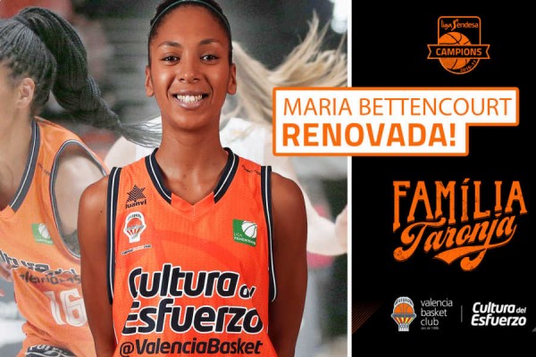 Maria Bettencourt, cuarta jugadora renovada para la Liga Dia