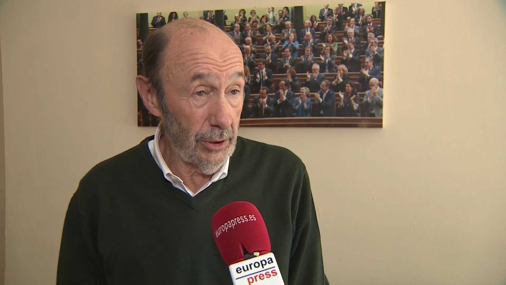 Pérez Rubalcaba sobre la moción: 