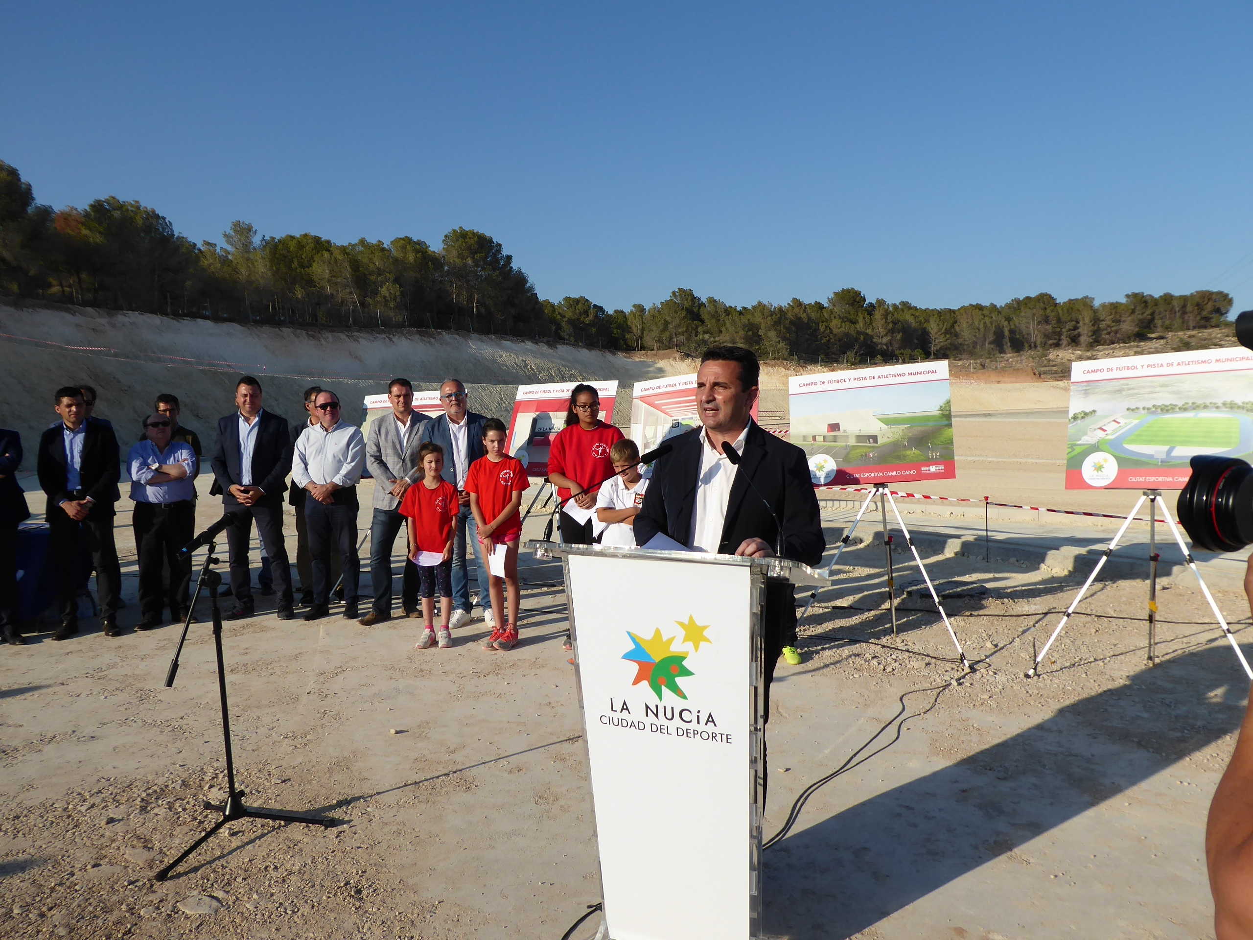 Comienzan las obras del nuevo estadio de atletismo de La Nucía