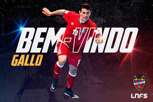 El Levante FS anuncia el fichaje de Gallo