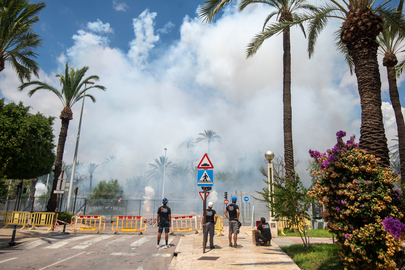 Mascletà de Elche 15 de agosto 2024 (Fotos: RAFA MOLINA)