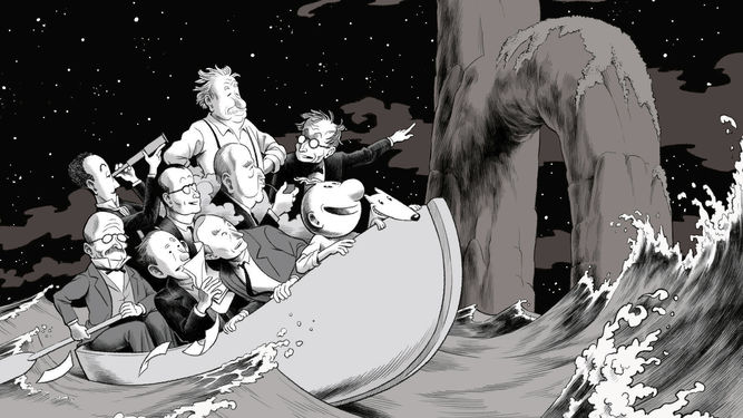 Bob y su perro Nick, navegando por el mar de la física (MATHIEU BURNIAT) - 