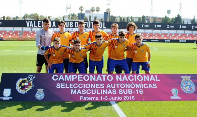 La Selección Valenciana Sub-16 se mete en la final del Campeonato de España (2-1)