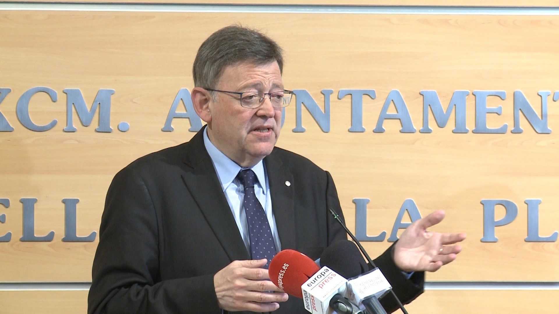 Puig pide el plan de Cercanías, el Corredor y que el FLA se distribuya de forma 