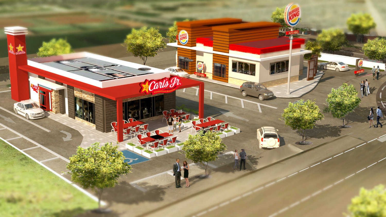 Figuración de los activos de Hermes Properties en el Centro Comercial Isla Azul - 