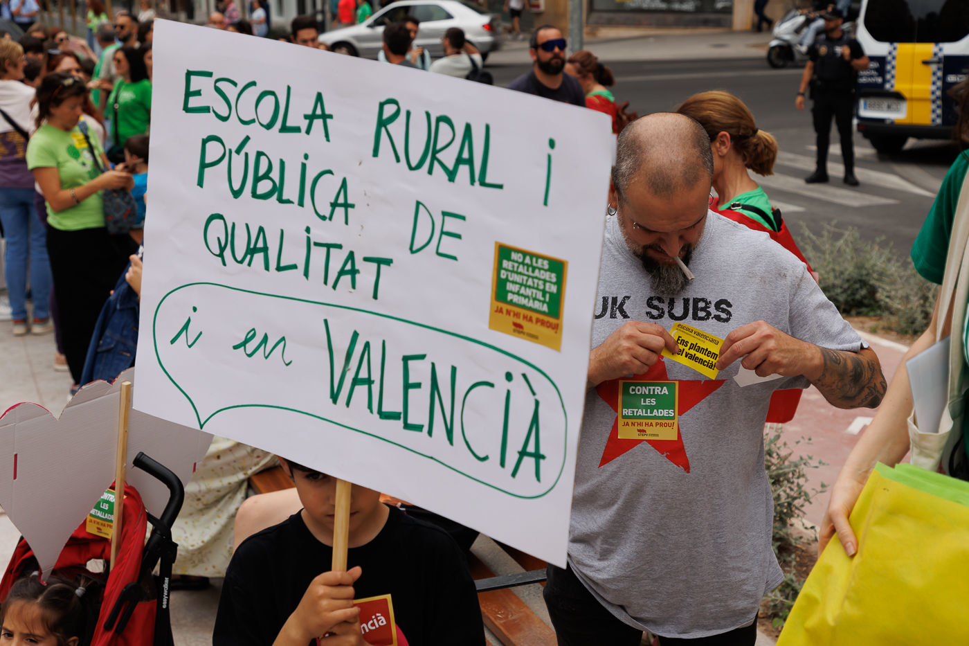 Manifestación por la  educación pública en Alicante (Fotos: Pepe Olivares)