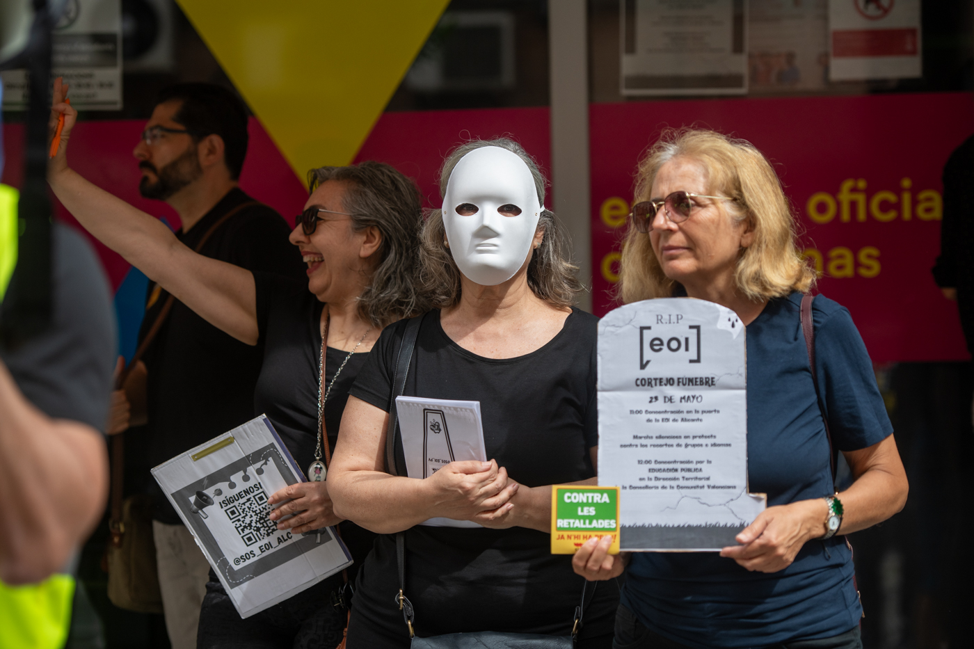 La huelga educativa del 23M en la provincia de Alicante (Fotos: Rafa Molina)