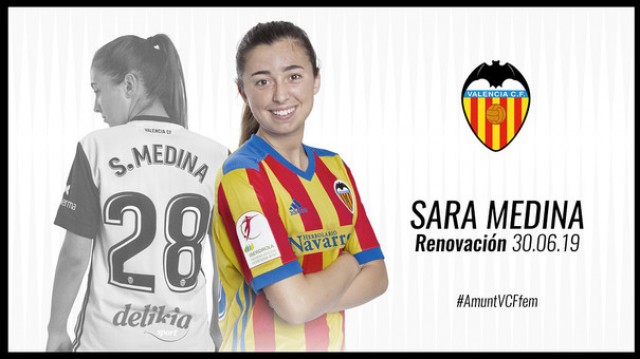 La canterana Sara Medina renueva su contrato por una temporada más