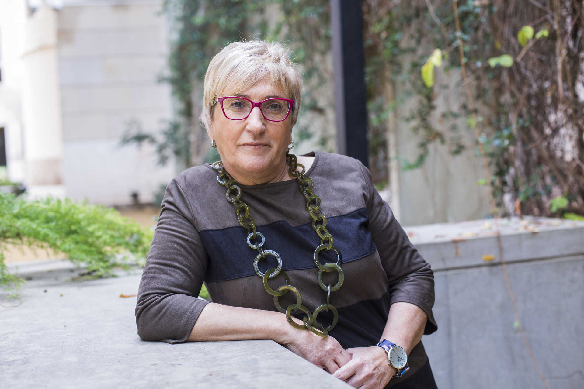 La nueva consellera de Sanidad, Ana Barceló. Foto: EVA MÁÑEZ - 