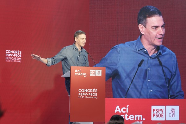 Clausura del congreso del PSPV-PSOE con Pedro Sánchez (Fotos: Antonio Pradas)
