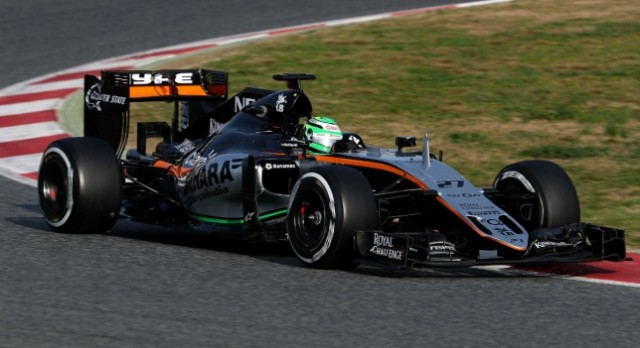 Hülkenberg frena a Ferrari el tercer día de pruebas en Montmeló
