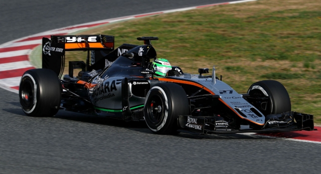 Hülkenberg frena a Ferrari el tercer día de pruebas en Montmeló