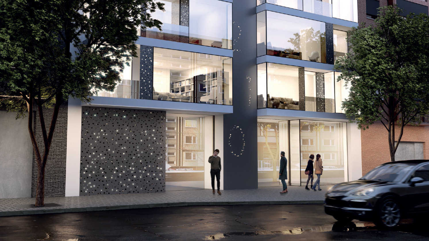 Edificio de co-inversión proyectado por White Real Estate en la Avenida del Puerto - 