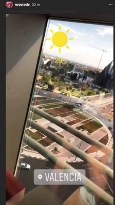 Uroš Račić ya está en Valencia
