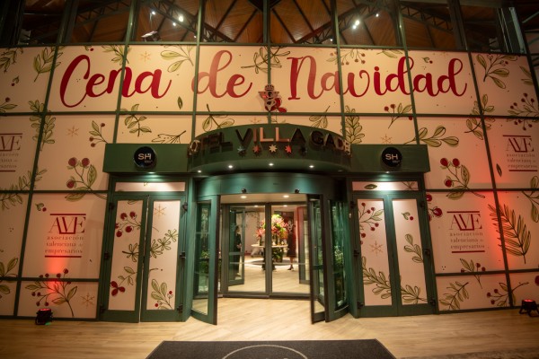 Cena de Navidad de AVE 2023 (fotos RAFA MOLINA)