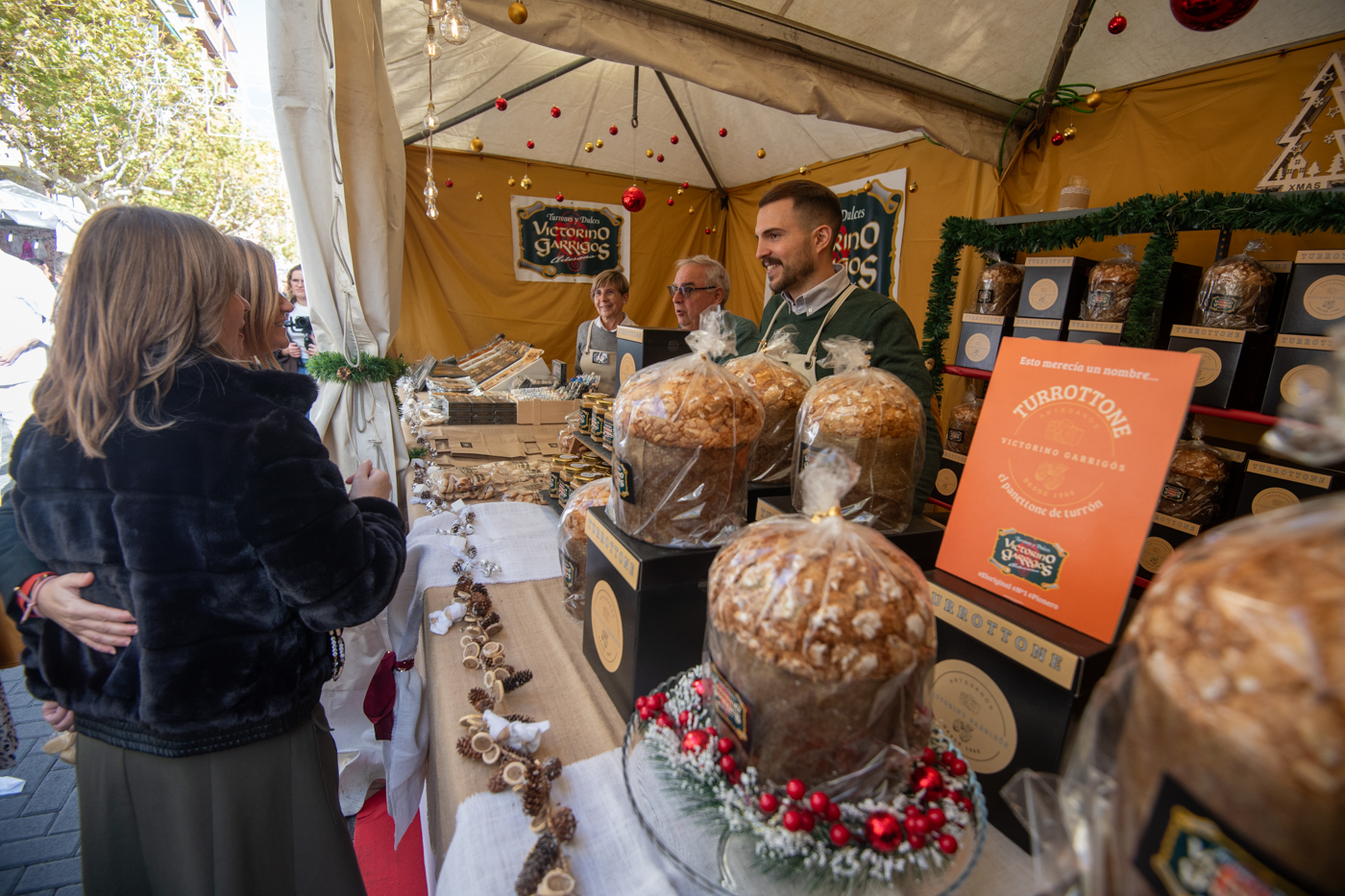 Feria de Navidad de Xixona 2023 (Fotos: RAFA MOLINA)