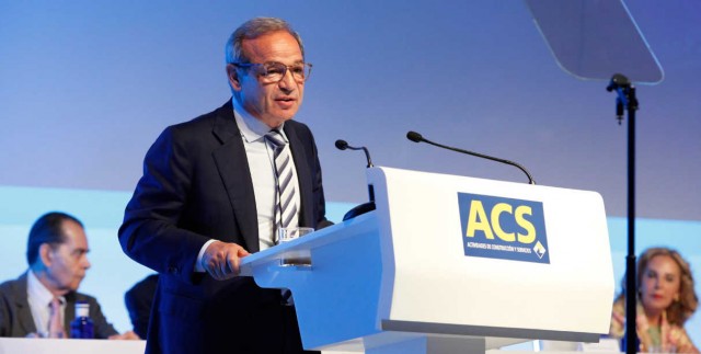 El CEO de ACS tira de chequera: invierte casi medio millón más en acciones 