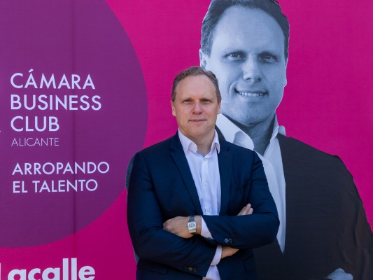 Daniel Lacalle en los desayunos de Cámara Business Club (Fotos: PEPE OLIVARES)