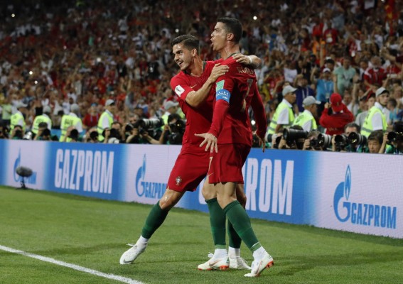 Ronaldo iguala en un partido lo que marcó en tres Mundiales

