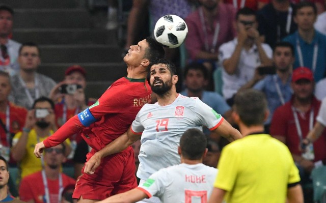 Cristiano Ronaldo, elegido el hombre del partido con tres goles

