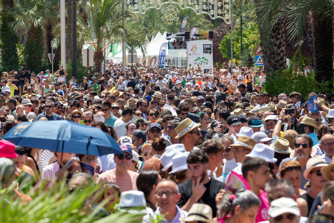Zona del Racó en las fiestas - - Foto: PEPE OLIVARES