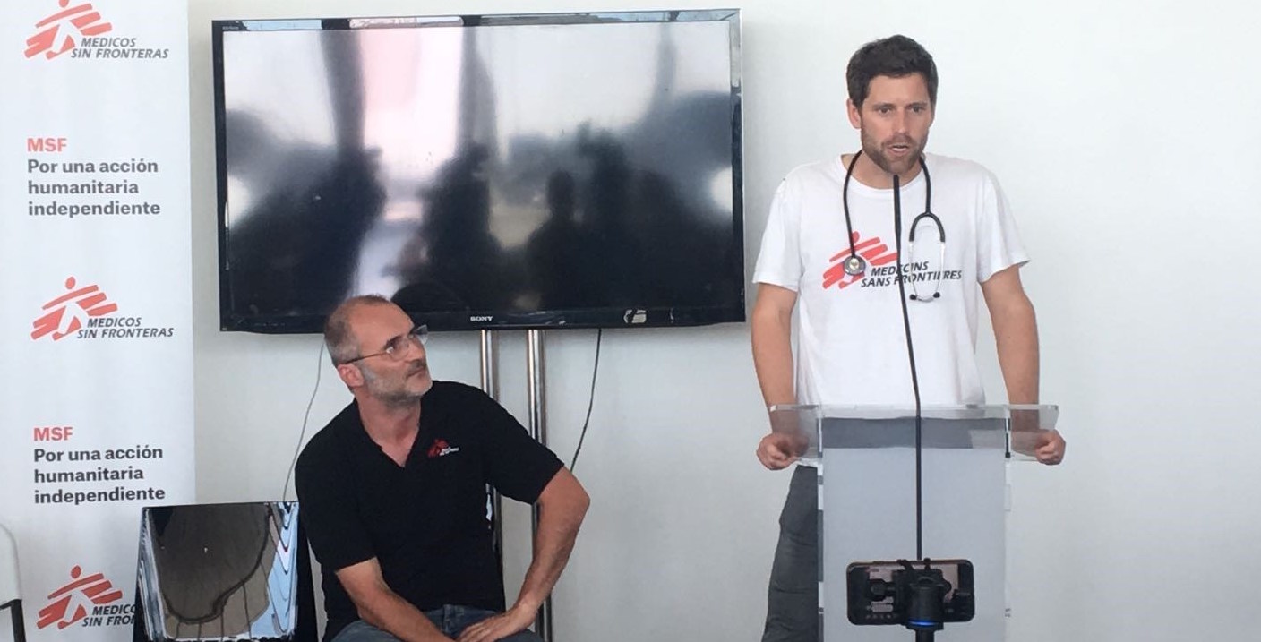 Del sufrimiento a la esperanza: Médicos Sin Fronteras relata la singladura del 'Aquarius' hasta Valencia