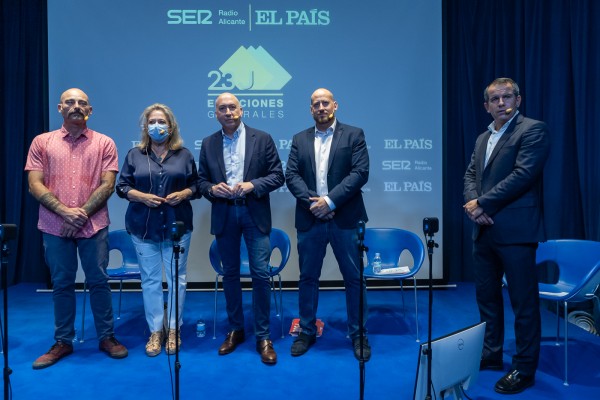 Debate de candidatos por Alicante a las generales del 23-J (Fotos: PEPE OLIVARES)