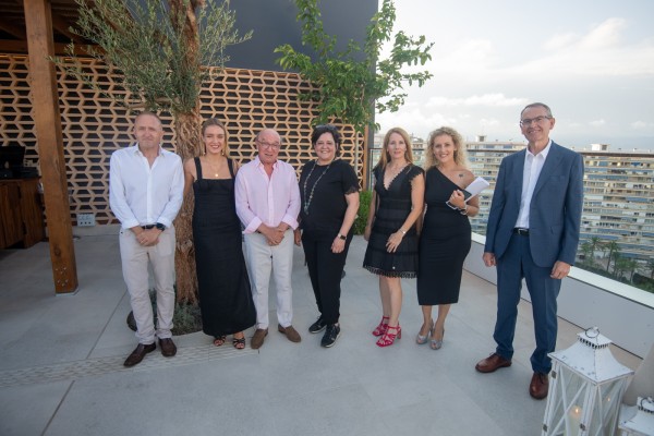 Inauguración del Boga Skybar del hotel Port Alicante (Fotos: RAFA MOLINA)