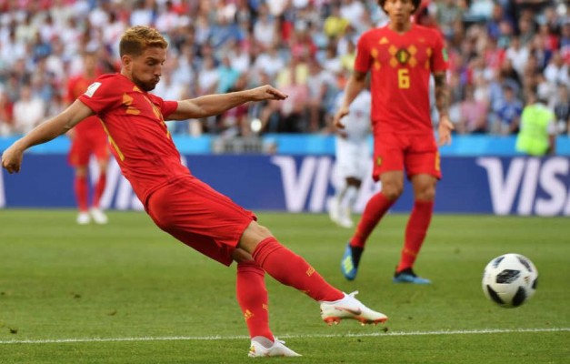 Bélgica golea a Panamá en su estreno
