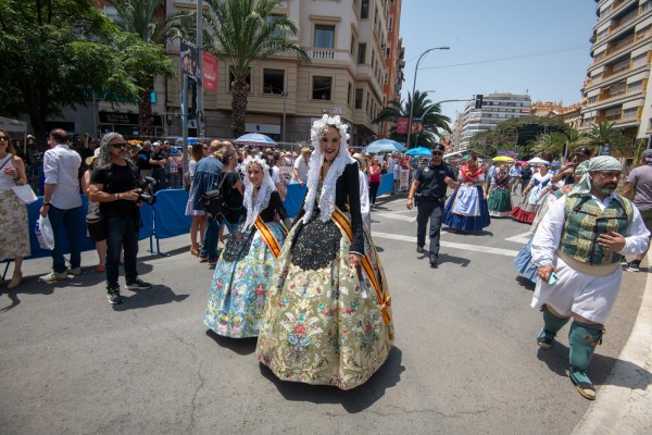 Mascletà del 21 de junio de 2023 a cargo de Pirotécnica Zarzoso (fotos RAFA MOLINA)