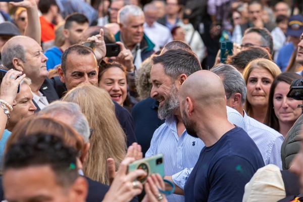 Mitin de Santiago Abascal en Alicante por el 28M (Fotos: PEPE OLIVARES)