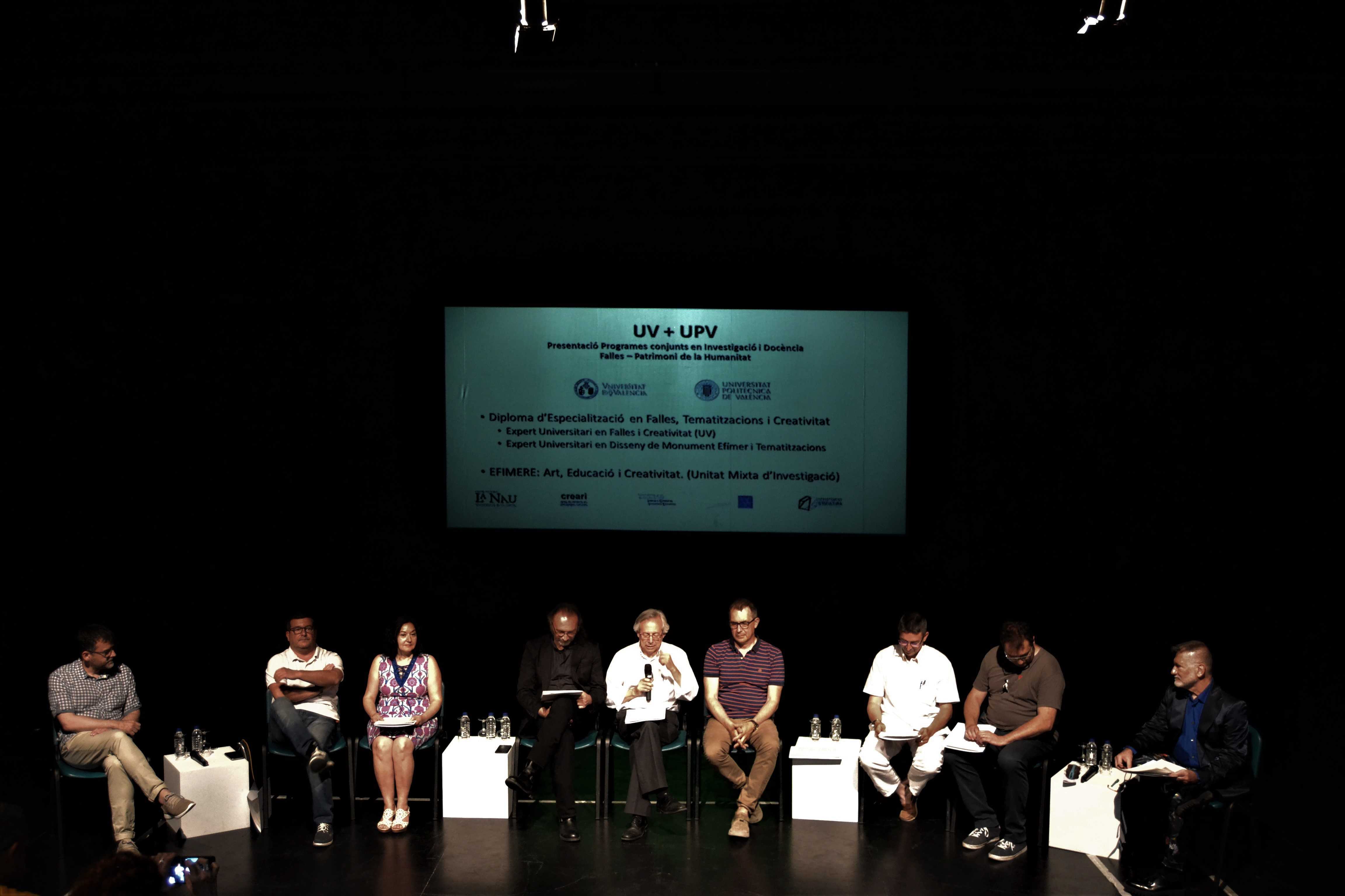 La UV y la UPV colaborarán en la realización colectiva de la Falla Arrancapins