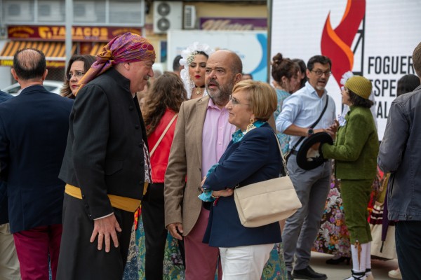 La Crida del Foc 2023 y presentación de bocetos de Fogueres en Alicante (Fotos: RAFA MOLINA)