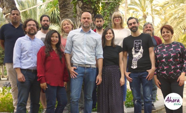 El equipo de Bustamante repite en Podem Elx pero se 'cuelan' críticos en su Consejo Ciudadano 