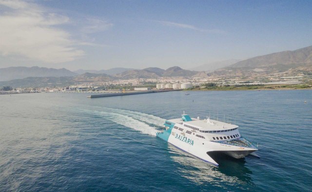 Baleària retoma este viernes la conexión entre Dénia y Sant Antoni con el fast ferry 'Pinar del Río'