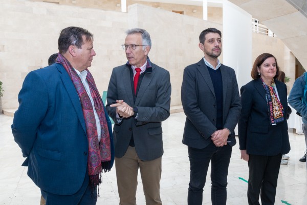 Presentación de las obras hidráulicas en la Vega Baja (fotos PEPE OLIVARES)