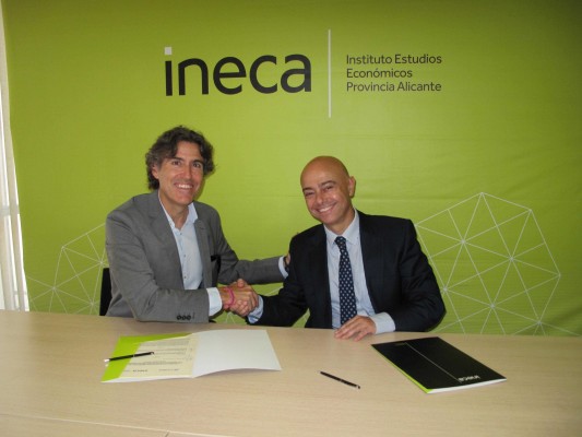 Ineca y CaixaBank realizarán estudios para impulsar el desarrollo de los sectores productivos