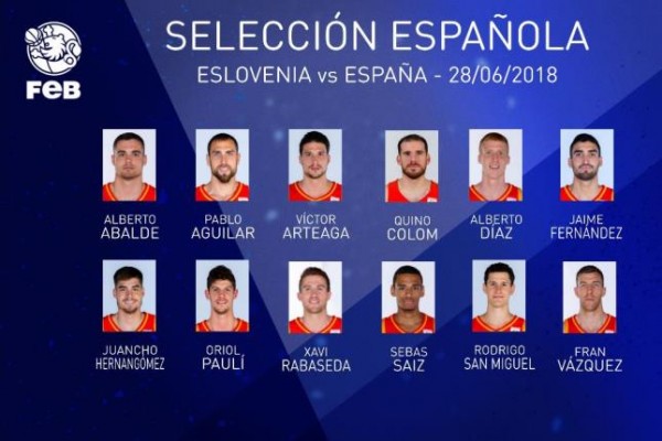 Abalde, entre los 12 jugadores que se vestirán de corto contra Eslovenia