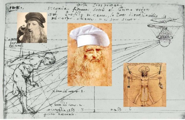 Leonardo da Vinci, el chef del fracaso