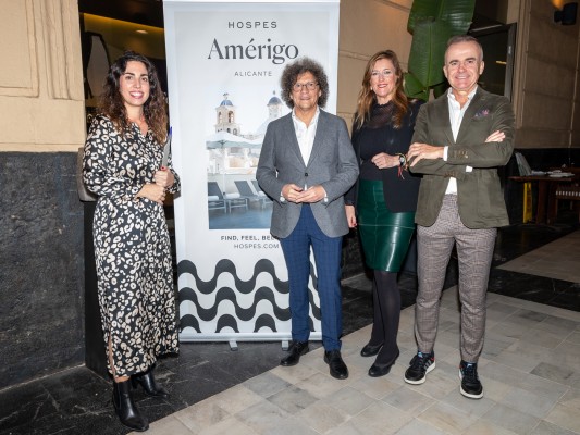 Cóctel de Navidad 2022 del Hotel Amérigo de Alicante (Fotos: PEPE OLIVARES)