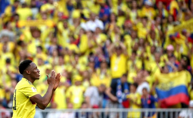 Colombia deja fuera a Senegal con un gol de Yerry Mina