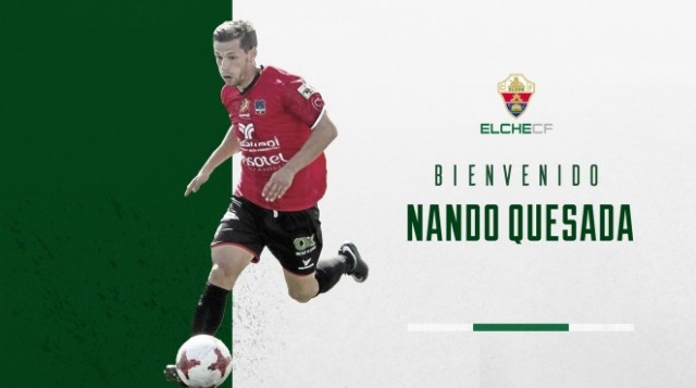 Nando Quesada se une a Borja Martínez como primeros refuerzos del Elche 