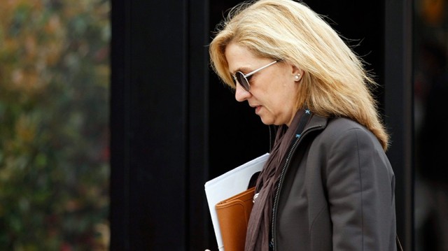 La Infanta Cristina visitó por primera vez el domingo a Urdangarin en prisión